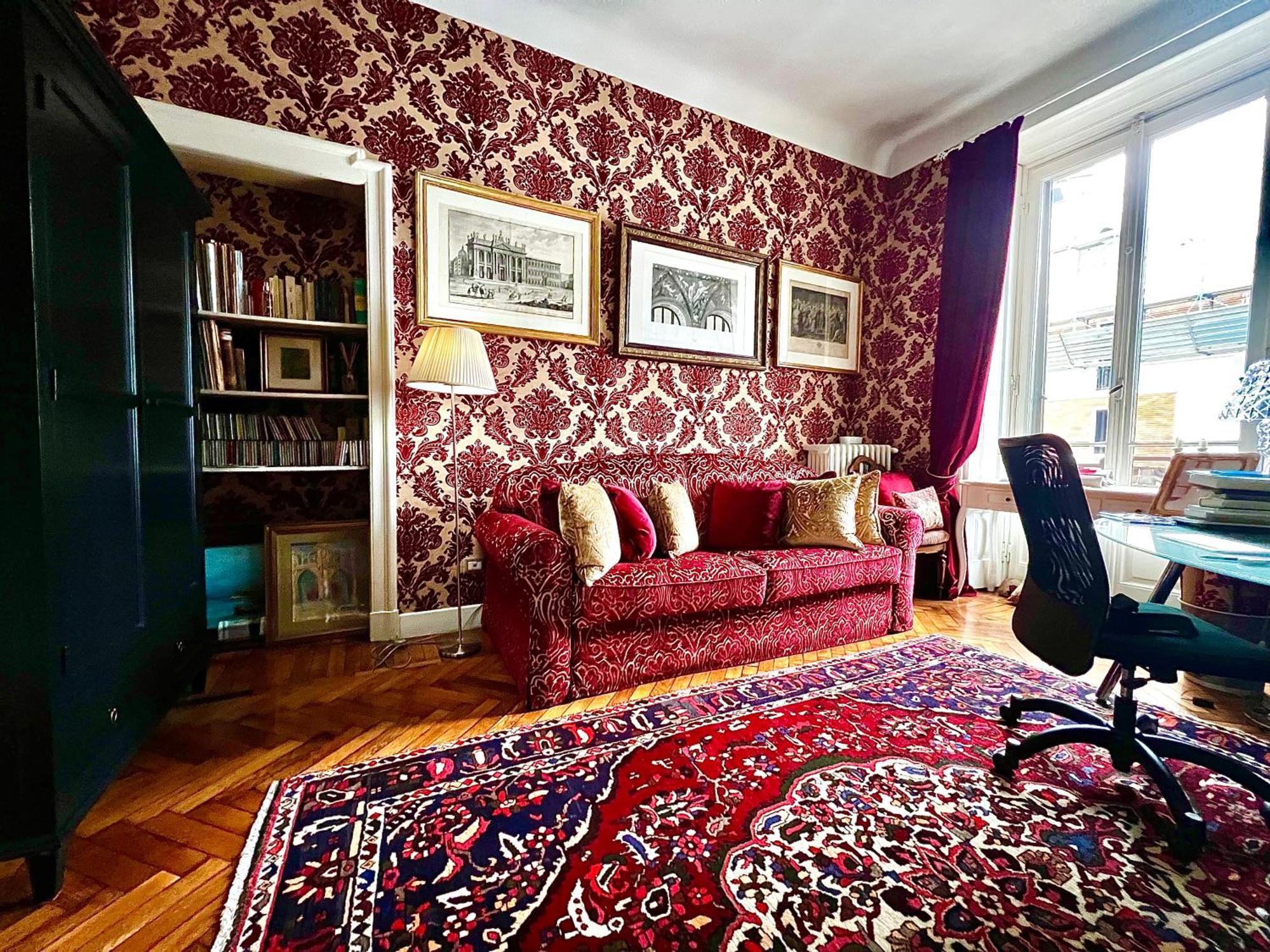 Luxury Room In Central Art Nouveau Building Next To Metro Station Mailand Exterior foto